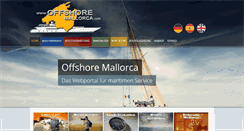 Desktop Screenshot of offshoremallorca.com